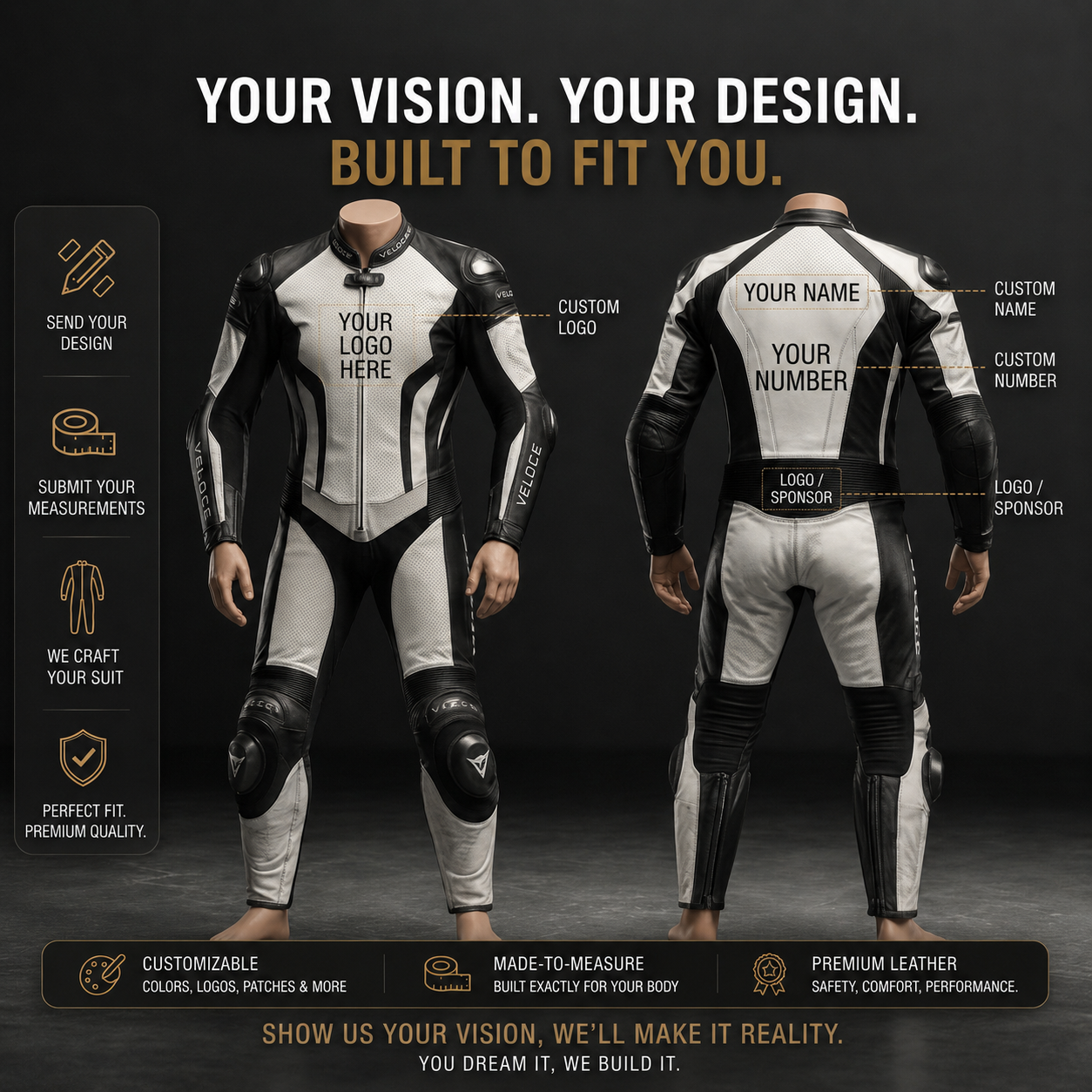 Customize Motorbike suits